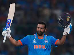 Rohit sharma slams 7th hundred in icc world cup 2023