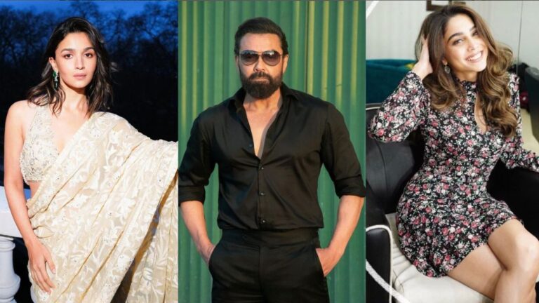 Alia Bhatt, Bobby Deol, Sharvari Wagh upcoming Action Spy Thriller